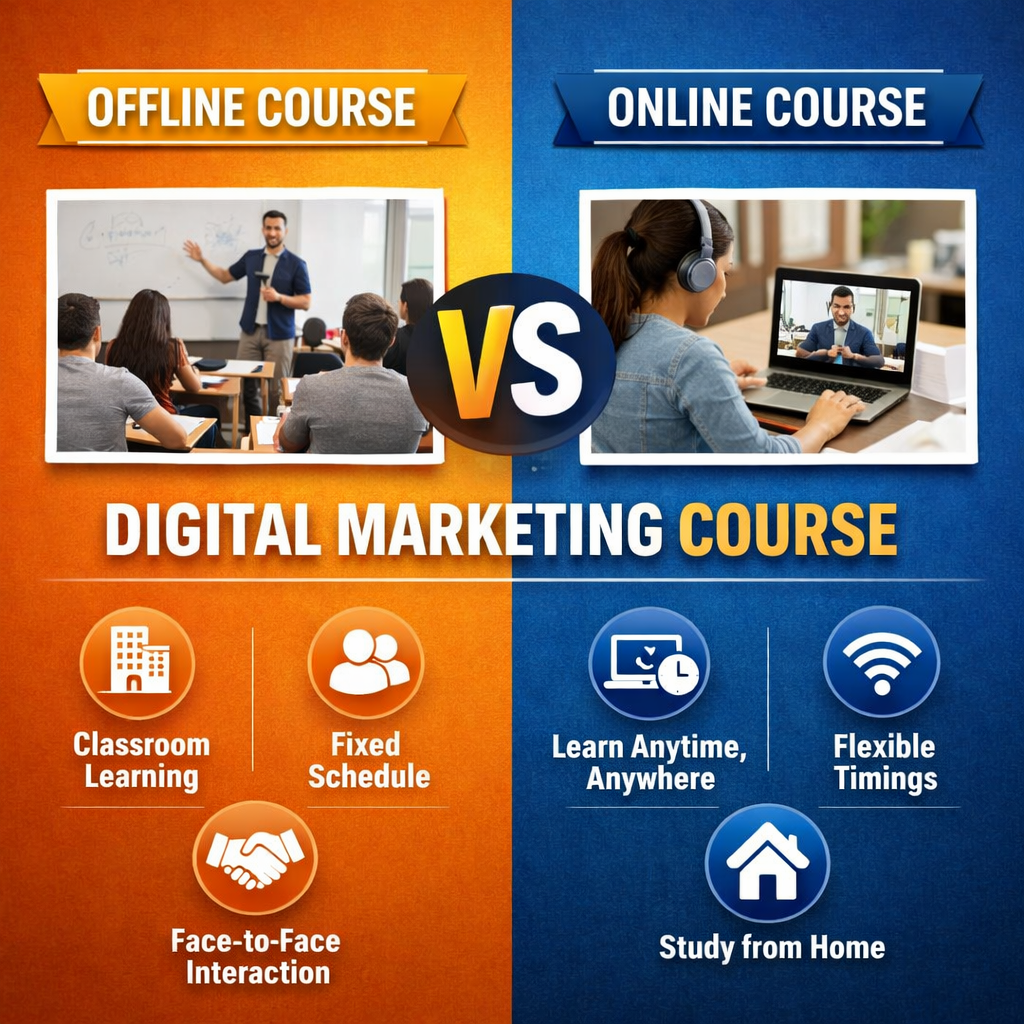 Best Digital Marketing Course in Varanasi offline & online